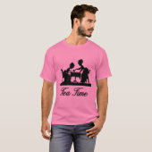 T-shirt Dames victoriennes du Tea Time (Devant entier)