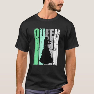 T-shirt Dames violoniste Queen mignonne Cool Design Motiva