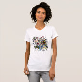 T-shirt dames Wassily Kandinsky BellaCanvas (Devant entier)