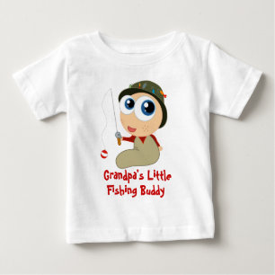 T-shirt d'ami de la pêche du grand-papa