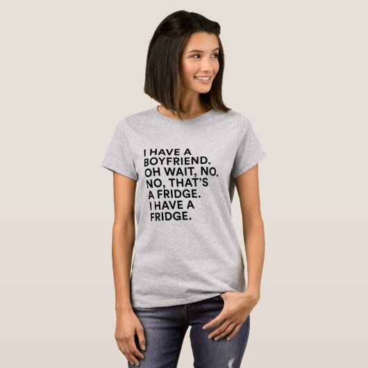 T-shirt d'ami/réfrigérateur (Devant entier)
