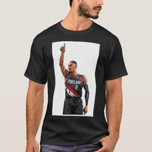 T-shirt Damian Lillard (Devant)
