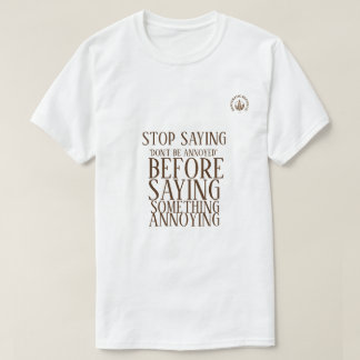 T-shirt damicratique