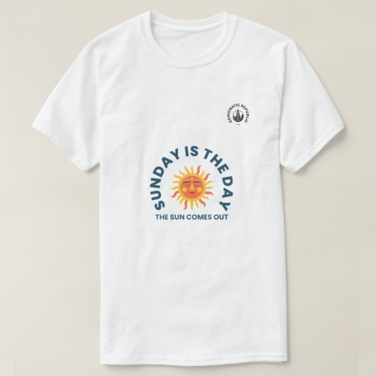 T-Shirt Damicratique (Design devant)