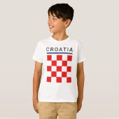 T-shirt Damier croate (Devant entier)