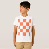 T-shirt Damier de pêche (Devant entier)