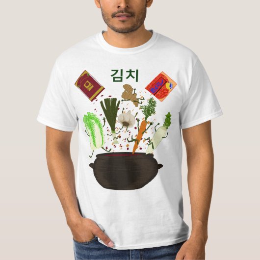 T-shirt d'amis de Kimchi (Devant)