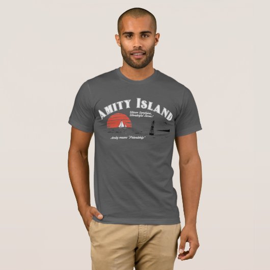 T-shirt d'Amity Island (Devant entier)