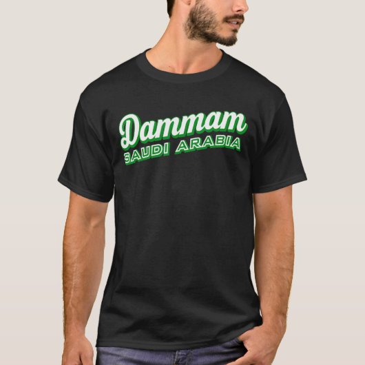 T-shirt Dammam Arabie Saoudite (Devant)
