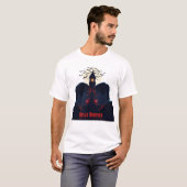 T-shirt Damon et Stefan Salvatore Art gothique d'Halloween (Devant entier)