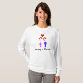 T-shirt d'amour (Devant entier)