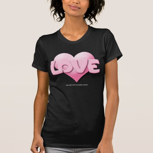 T-shirt d'amour (Devant)