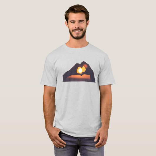 T-shirt d'amour (Devant entier)