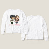 T-Shirt d'amour d'ami (Motif Recto et Verso)