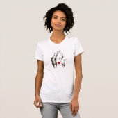 T-shirt d'amour de ballet (Devant entier)
