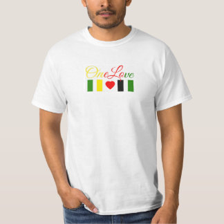 T-shirt d'amour de la valeur une