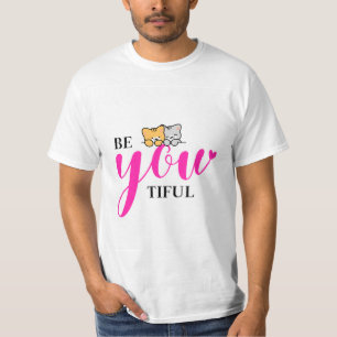 t-shirt d'amour de soi et design de chat