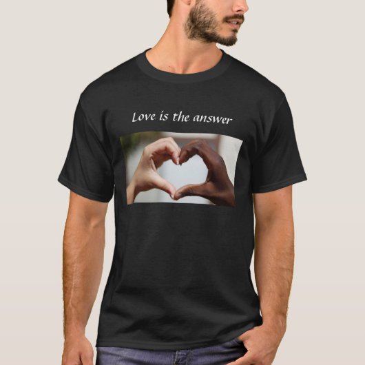 T-shirt d'amour fraterly (Devant)