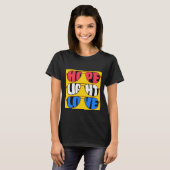 T-shirt d'amour léger Hope (Devant entier)
