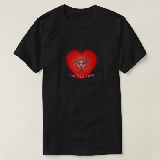 T-shirt d'amour mortel (Design devant)