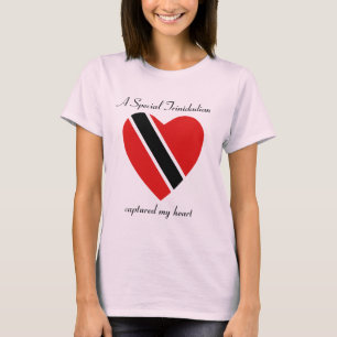 T-shirt d'amoureux de drapeau du