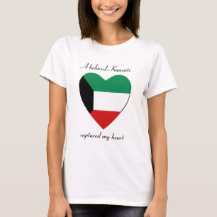 T-shirt d'amoureux de drapeau du Kowéit