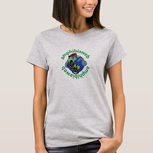 T-shirt d'AmphibiaWeb pour des femmes (Devant)