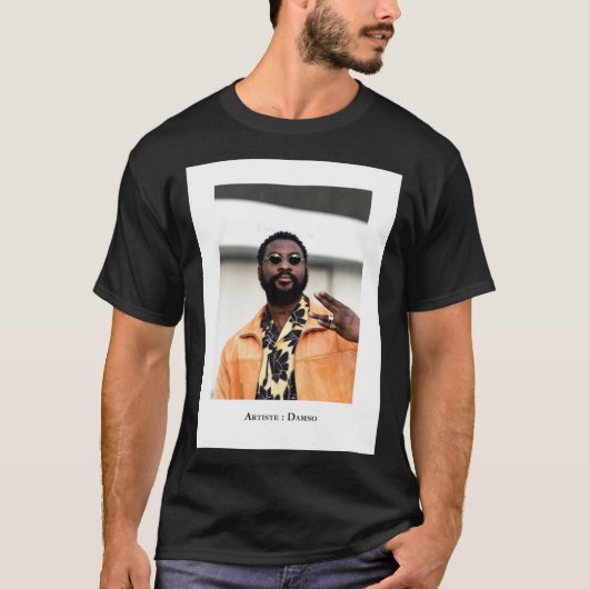 T-shirt Damso - Portrait de vie   (Devant)