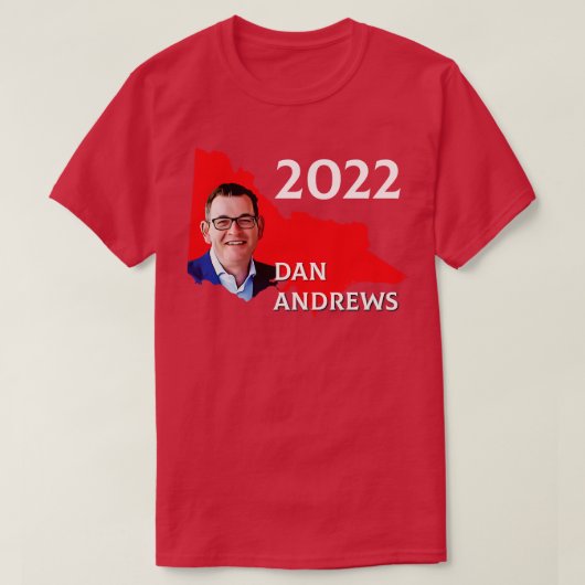 T-shirt Dan Andrews 2022 (Design devant)