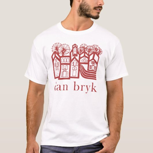 T-shirt Dan Bryk "banlieue" (Devant)