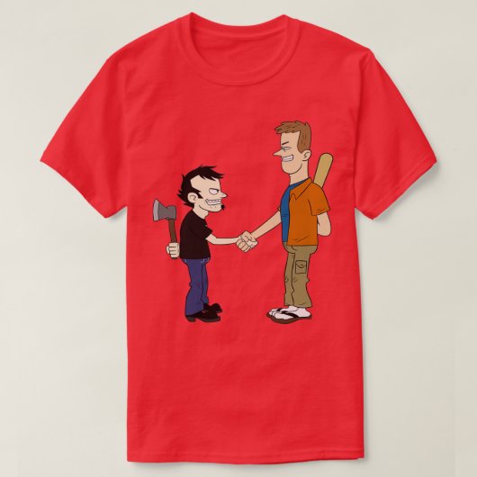 T-shirt Dan vs Chris (Design devant)