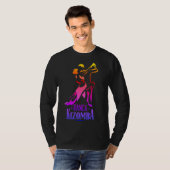 T-shirt danca kizomba multicolore (Devant entier)