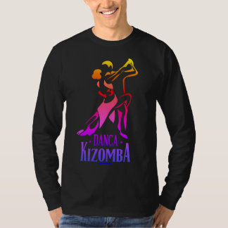 T-shirt danca kizomba multicolore