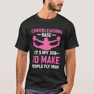T-shirt Dance Girls Femmes Cheer Cheerleader