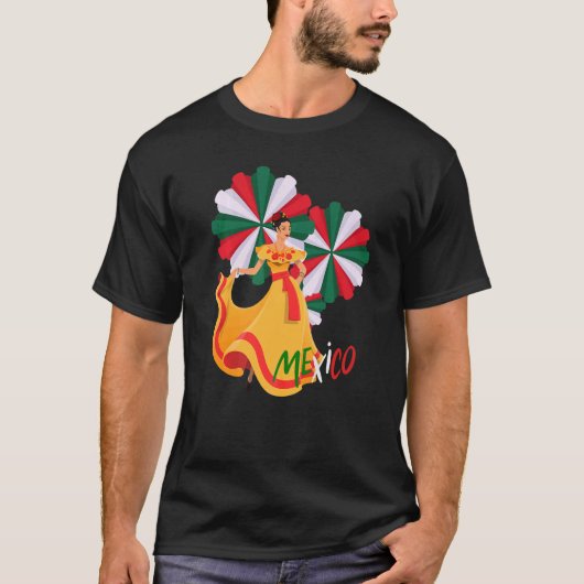 T-shirt Dance into Hispanic Heritage Month Mexico (Devant)