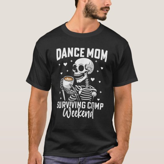 T-shirt Dance Maman Week-ends Café Dance Comps (Devant)
