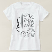 T-shirt Dance of Strings and Flowers (Design devant)