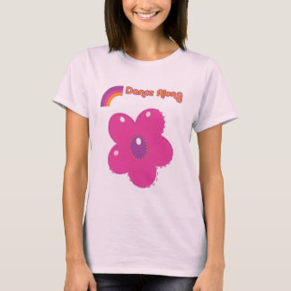 T-shirt dancealong_front_ladies_flower5