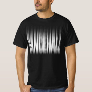 T-shirt Dancehall Blurred Effet Typographie Reggae