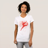 T-shirt Dancer avec Fireworks (Devant entier)