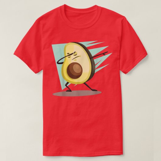 T-shirt Dancing Avocado Amateurs Dab Avocado Dabbing Avoca (Design devant)