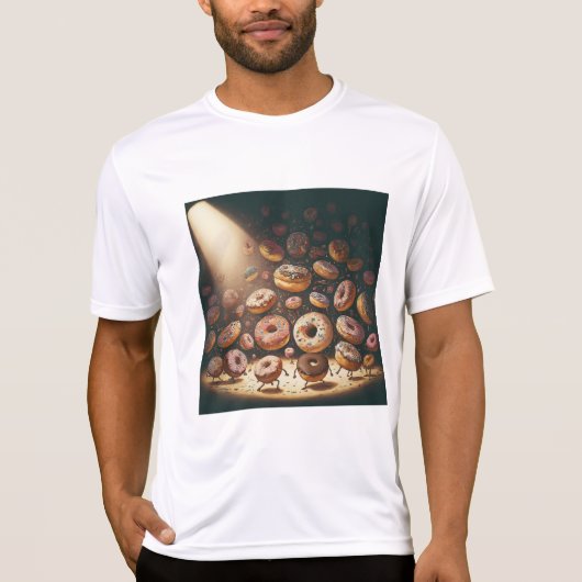 T-shirt Dancing Doughnuts Surreal Bakery (Devant)