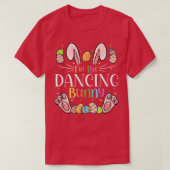 T-shirt Dancing Easter Matching Family Party Bunny Face Co (Design devant)