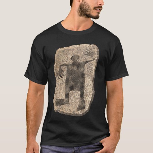 T-shirt Dancing Man stone (Devant)