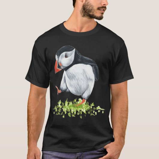 T-shirt Dancing Puffin gift (Devant)