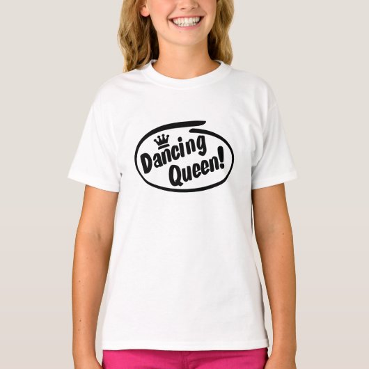 T-shirt Dancing Queen, Dance (Devant)