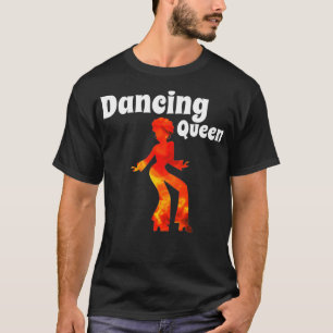 T-shirt Dancing Queen dansant Princess Disco les années 70
