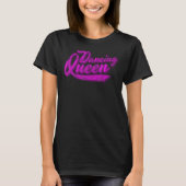 T-shirt Dancing Queen les années 70 Disco Retro Script (Devant)