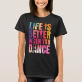 T-shirt Dancing Street Dance Breakdance (Devant)