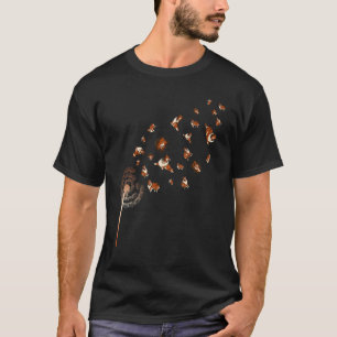 T-shirt Dandelion Chien Propriétaire Animaux Animaux Chien